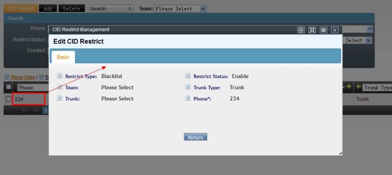 Edit Restricts Page List