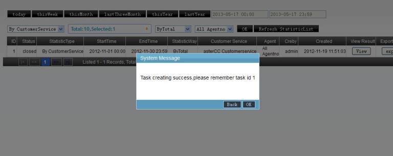 Create Statistics Plan