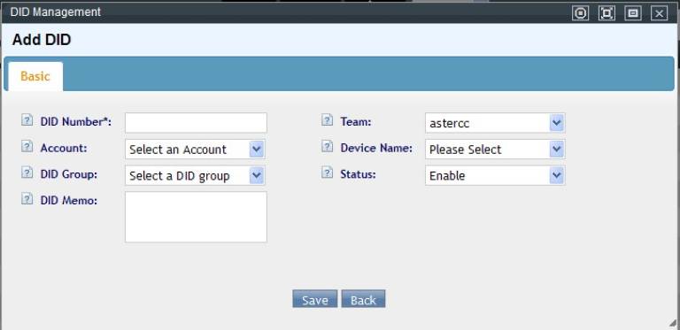 Add DID