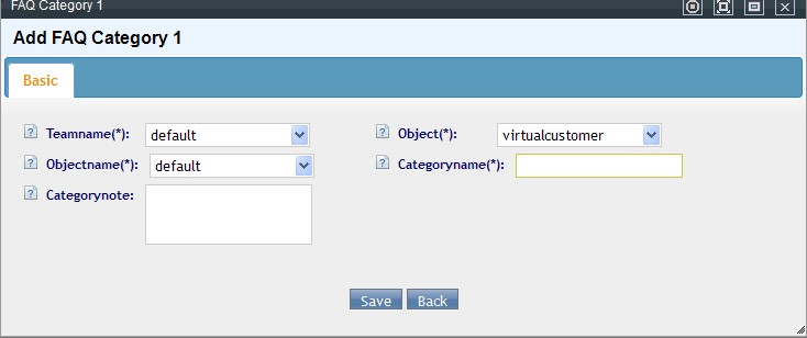 Add FAQ Category 1